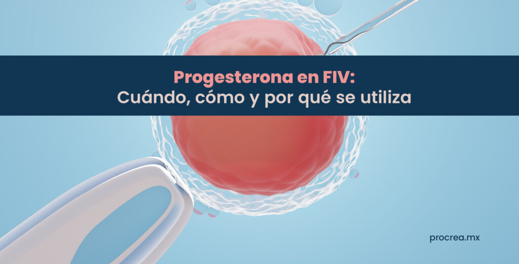 Progesterona en FIV: ¿cuándo, cómo y por qué se utiliza?