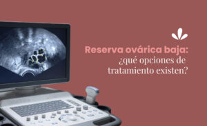 Reserva ovárica baja: ¿qué opciones de tratamiento existen?